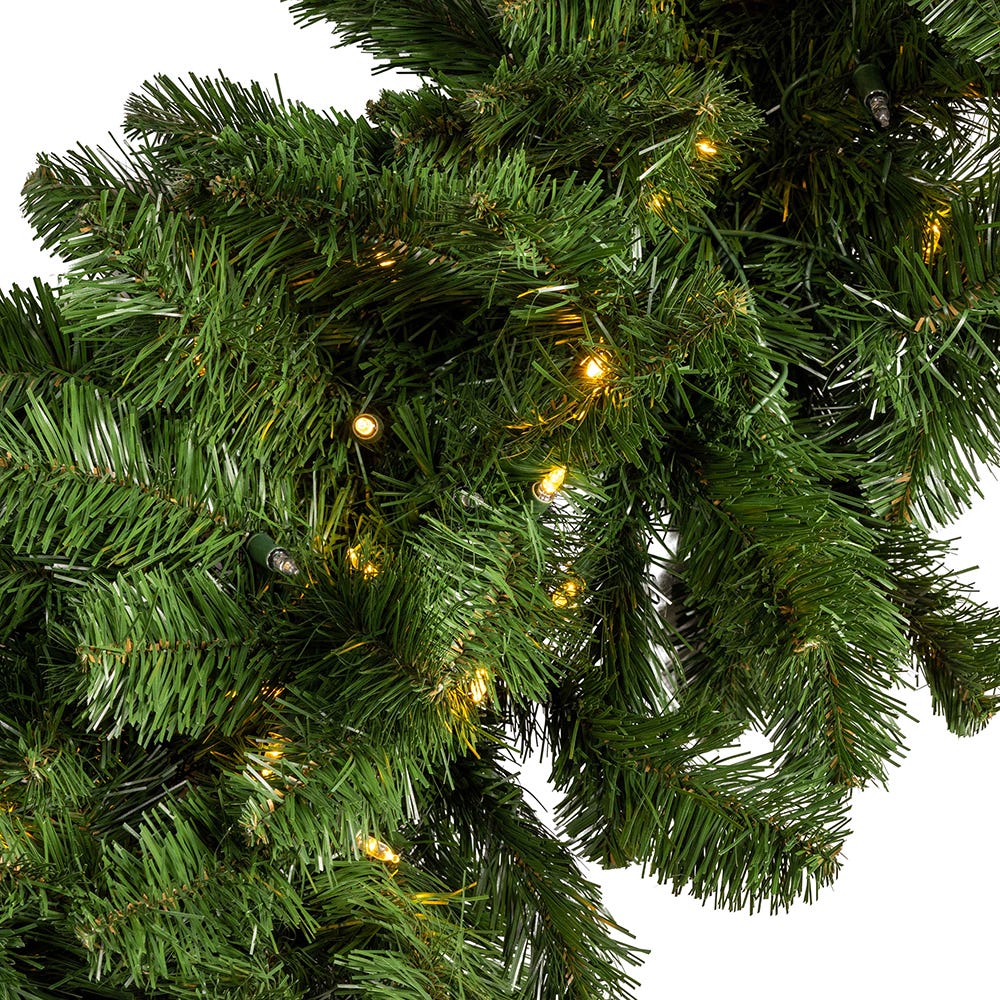 Kurt Adler 9-Foot Prelit Twinkle LED Vanderbilt Garland